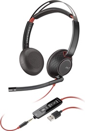 Laidinės ausinės Plantronics Blackwire C5220, juoda