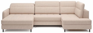 Stūra dīvāns Berrto Toscany 18, bēša, kreisais, 165 x 306 cm x 100 cm