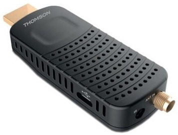 Цифровой приемник Thomson THT82, 10.2 см x 2.8 см x 1.2 см, черный