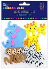 Lipdukas DallPrint Safari Animals, 12 vnt.