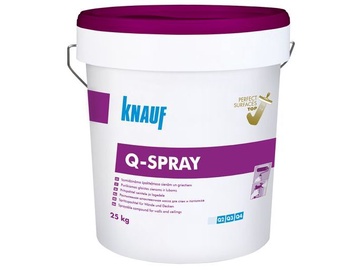 Шпаклевка Knauf Q-SPRAY, готов к использованию, белый, 25 кг