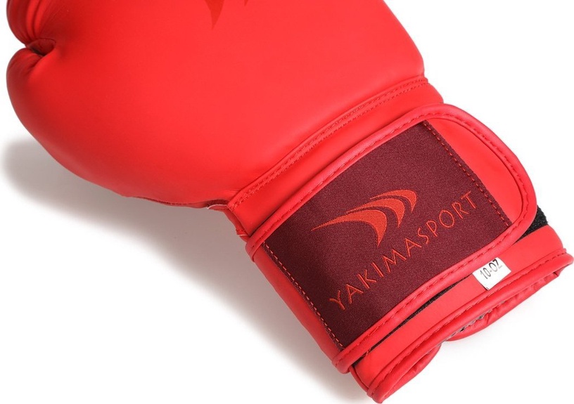 Боксерские перчатки Yakima Sport Mars 100569, красный, 12 oz