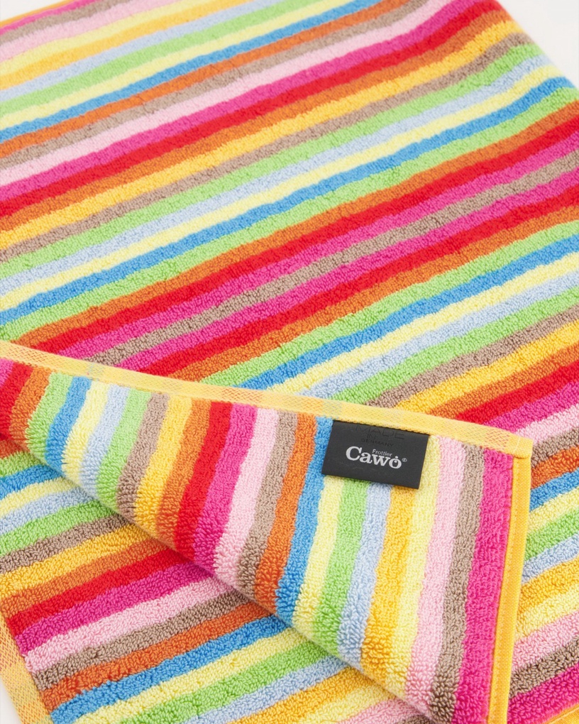 Vannitoa põrandamatt Cawo Stripes 7008, mitmevärviline, 80 cm x 50 cm