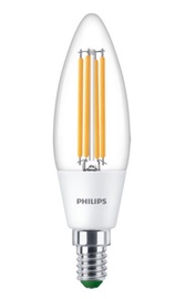 Лампочка Philips LED, B35, 3000 °К, E14, 2.3 Вт, 485 лм