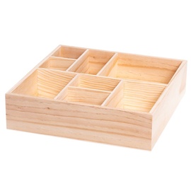 Kast Kapel 111736, hele pruun, 30 x 30 x 6 cm