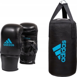 Boksa maiss Adidas Women's Boxing Set, zila/melna