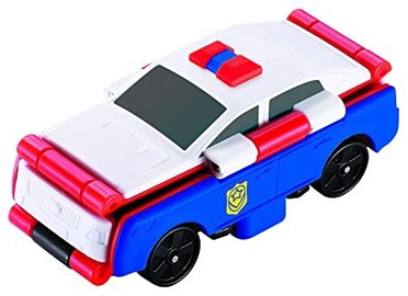 Bērnu rotaļu mašīnīte FlipCars Police car & Sports Car, daudzkrāsaina