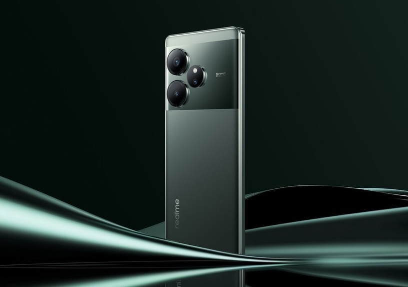 Mobiiltelefon Realme GT 6, 512 GB, roheline