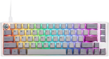 Klaviatūra Ducky One 3 One 3 Cherry MX Speed Silver Angļu (US), pelēka