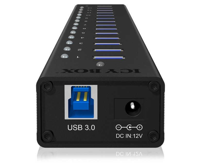 USB jaotur ICY Box
