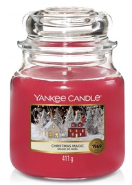 Svece aromātiskā Yankee Candle Christmas Magic, 75 h, 411 g, 130 x 110 mm