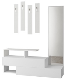Комплект мебели для прихожей Kalune Design Ramda, комнатные, белый