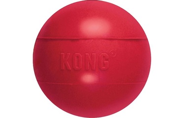 Žaislas šuniui Kong Ball 5215620, 7.4 cm, Ø 7.4 cm, raudonas, L