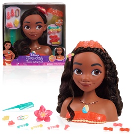 Frizētavas komplekts Disney Princess Moana Styling Head 87621F, daudzkrāsaina