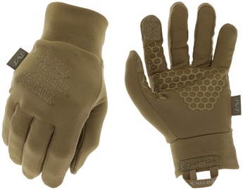 Перчатки перчатки Mechanix Wear ColdWork, силикон/флис, оливково-зеленый, M, 2 шт.