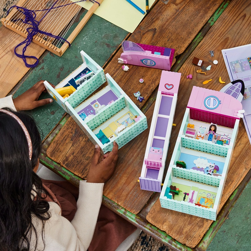 Konstruktor LEGO® Gabby's Dollhouse™ Gabby nukumaja 10788, 498 tk