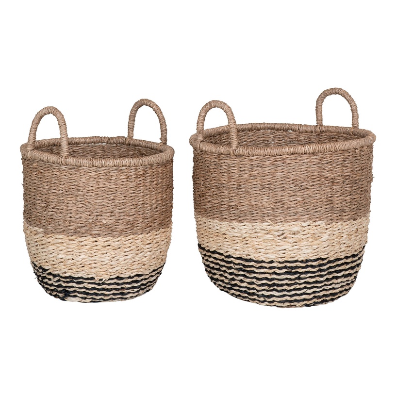 Korvide komplekt House Nordic Lima, pruun/must, 33 x 33