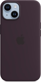 Vāciņš Apple Silicone Case with MagSafe, Apple iPhone 14, violeta