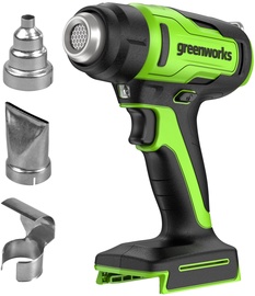 Строительный фен Greenworks Heat Gun, 24 В