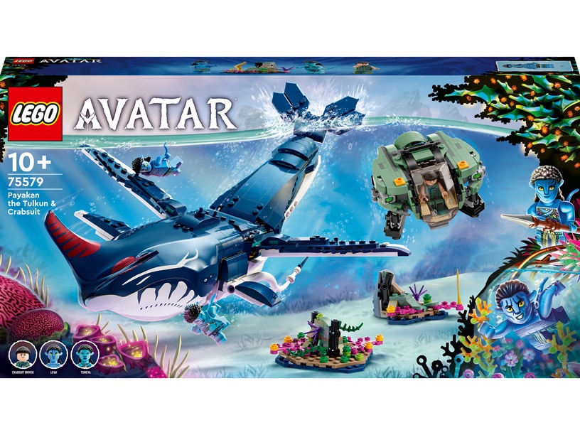 Konstruktor LEGO® Avatar Tulkun Payakan ja krabiülikond 75579, 761 tk