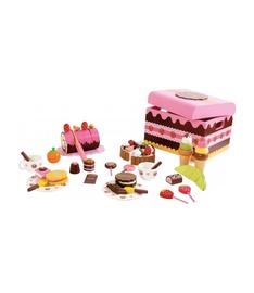 Rotaļu virtuves piederumi Suitcase Dessert Set
