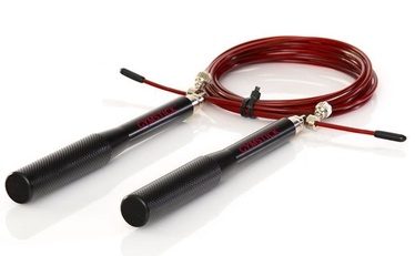 Скакалка Gymstick Speed Rope Pro 61124, 300 см, черный/красный