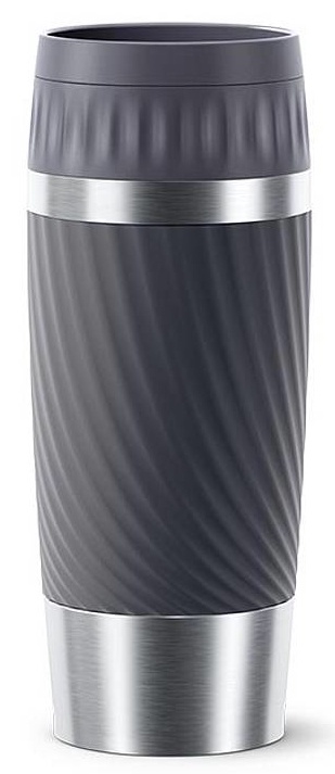 Termokrūze Emsa Travel Mug Twist, 0.36 l, pelēka