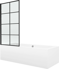 Vann Mexen Cube 550518080X9307007077, 800 mm x 1800 mm x 400 mm, ristkülik