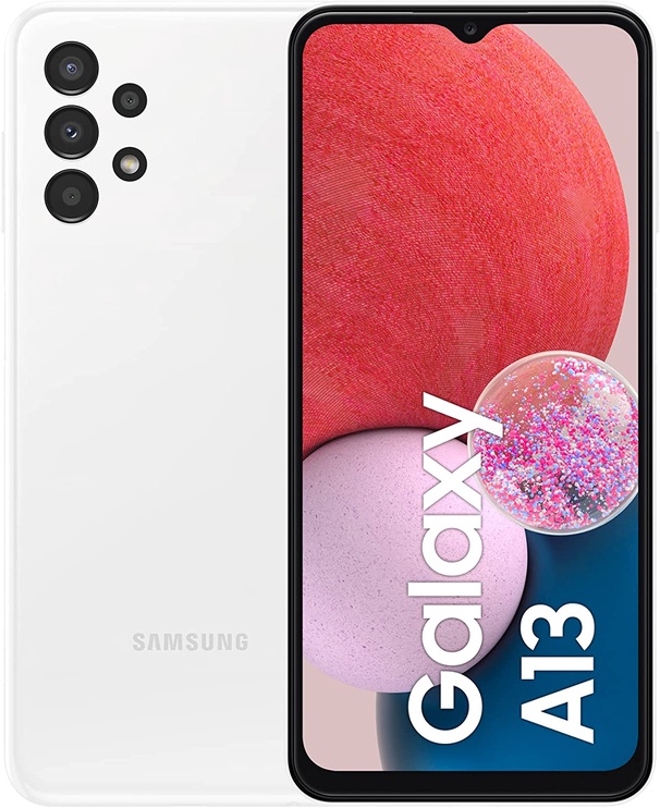 Mobiiltelefon Samsung Galaxy A13, valge, 4GB/128GB
