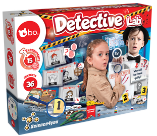 Radošais komplekts SCIENCE4YOU Detective Lab, daudzkrāsains