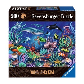 Medinė dėlionė Ravensburger Under The Sea 17515