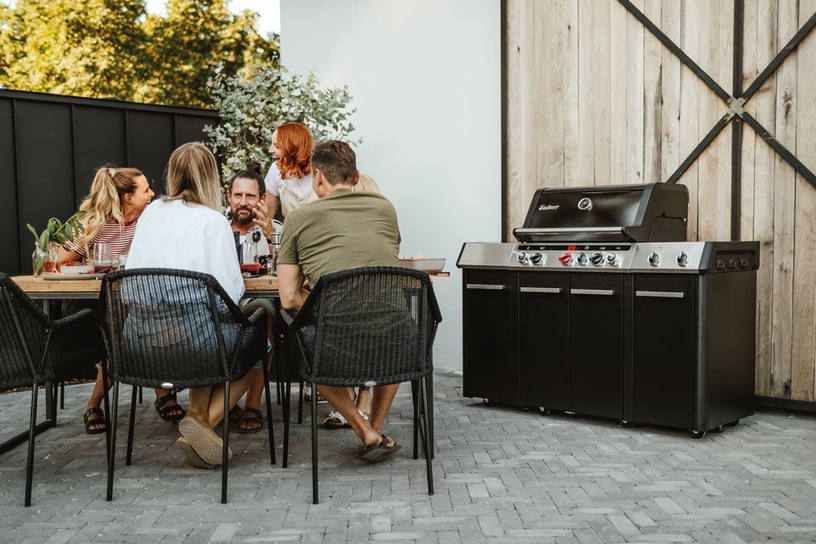 Gaasigrill Enders Uniq Pro 3 Ik Kitchen Cruster, 147 cm x 69.5 cm