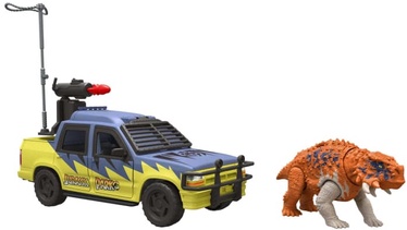 Transporto žaislų komplektas Mattel Jurassic World Track & Explore Vehicle Set HMM25, įvairių spalvų