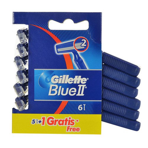 Skuveklis Gillette Blue II Plus Blue II, 5 gab