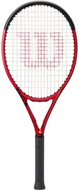 Теннисная ракетка Wilson Clash V2 26 WR074610U, черный/красный