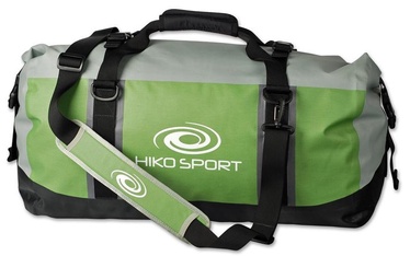 Сумка для путешествий Hiko Sport Travel, черный/зеленый/серый