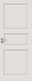 Полотно межкомнатной двери Sensa M3, универсальная, белый, 204 x 72.5 x 4 см