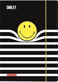 Kummiga kaust Herlitz Smiley Rainbow, 297 mm x 210 mm, A4