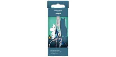 Ножницы Fiskars Moomin, простые, синий