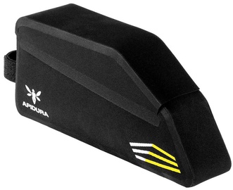 Velosipēda soma Apidura Racing Top Tube Pack, audums, melna/dzeltena