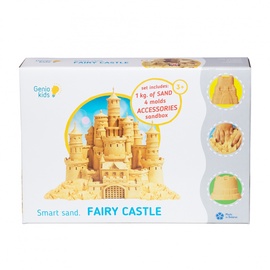 Kinētiskās smiltis Genio Kids Fairy Castle SSN103, daudzkrāsaina, 1000 g