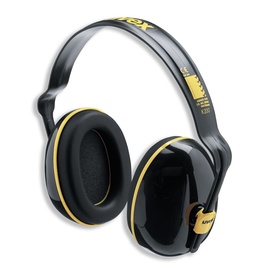 Apsauginės ausinės Uvex K200, juoda/geltona