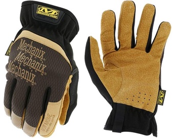 Рабочие перчатки перчатки Mechanix Wear FastFit LFF-75-011, натуральная кожа, коричневый/черный, XL, 2 шт.