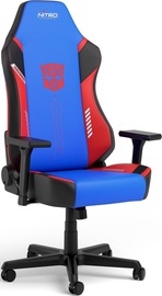 Spēļu krēsls Nitro Concepts X1000 Transformers Optimus Prime Edition, zila/melna/sarkana