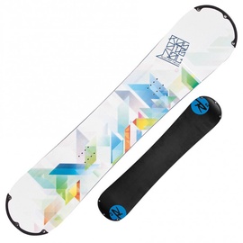 Lumelaud Rossignol Alias Amptek RSP Domes, valge/must/mitmevärviline, 1400 mm x 285 mm