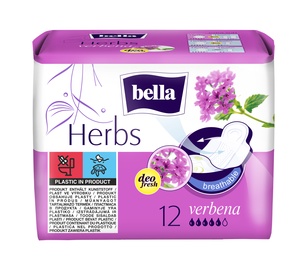 Гигиенические пакеты Bella Herbs Verbena, 12 шт.