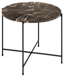 Журнальный столик Avila, коричневый, 52 см x 52 см x 40 см