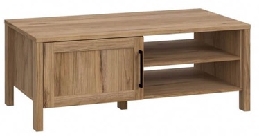 Журнальный столик Forte Malte Brun, коричневый, 59.4 см x 110 см x 43 см