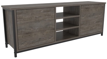 TV-laud Kalune Design Otis, must/tumehall, 35.3 cm x 140 cm x 50.8 cm