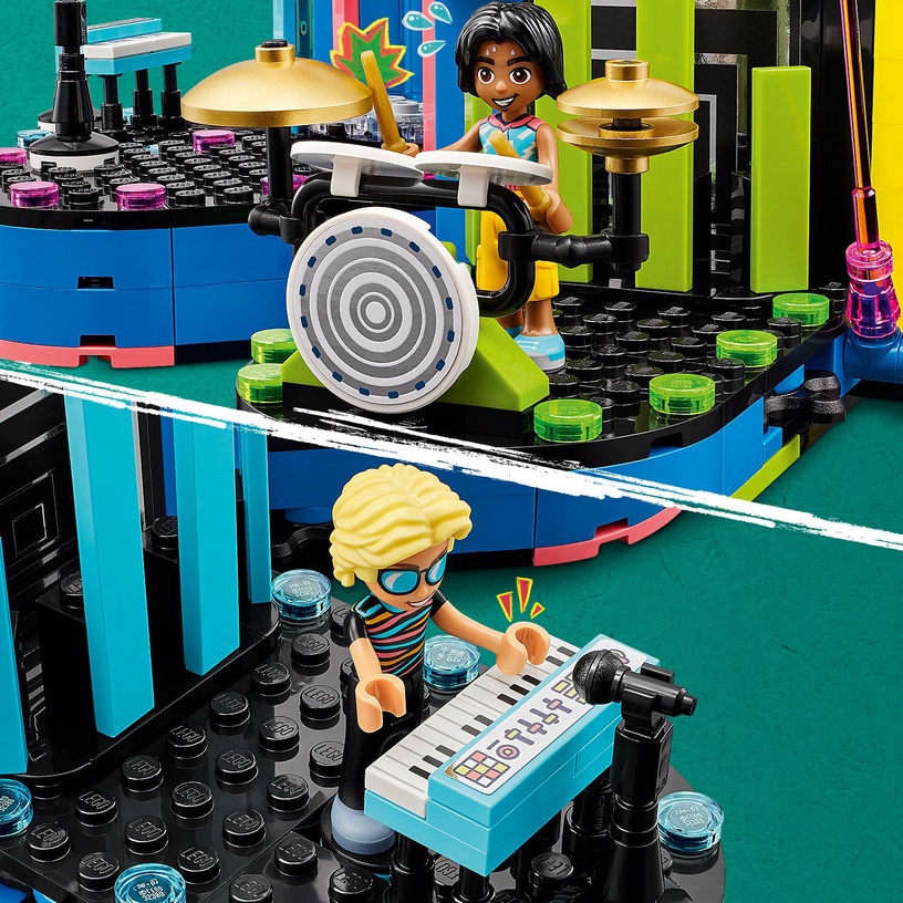 Konstruktors LEGO® Friends Hārtleikas pilsētas mūzikas talantu šovs 42616